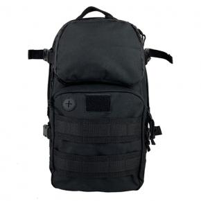 Black 600D Tactical Gear Monster Backpack Waterproof Zip 16.1 Inch 