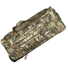 Green Camouflage Tactical Gear Monster Deployment Bag Wheeled Bag 31.5 Inch