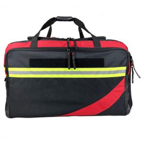 Heavy Duty Fire Fighter Duffel Bag with Collectible Two Backpack Shoulder Straps 27.2 Inch 