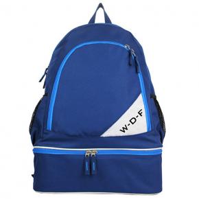 Football bag with shoes compartment