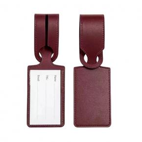 Removable luggage tag